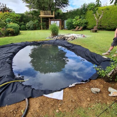 Pond Leak Repair Devon & Cornwall | Liner & Concrete Resealing | SAS