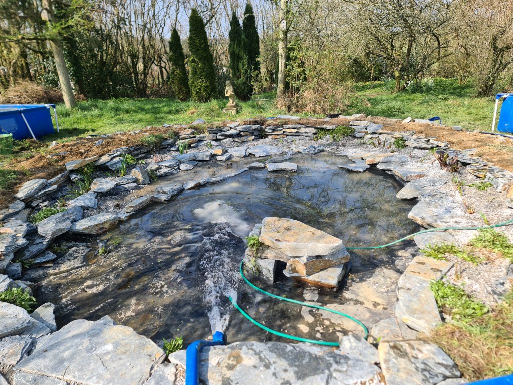 Leaking Pond Refurbishment 8