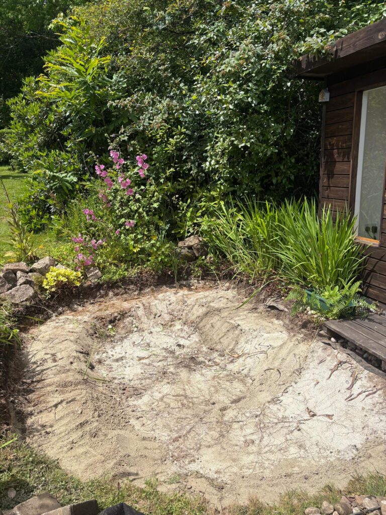 Wildlife Pond Restoration & Relining in Bovey Tracey, Devon 4