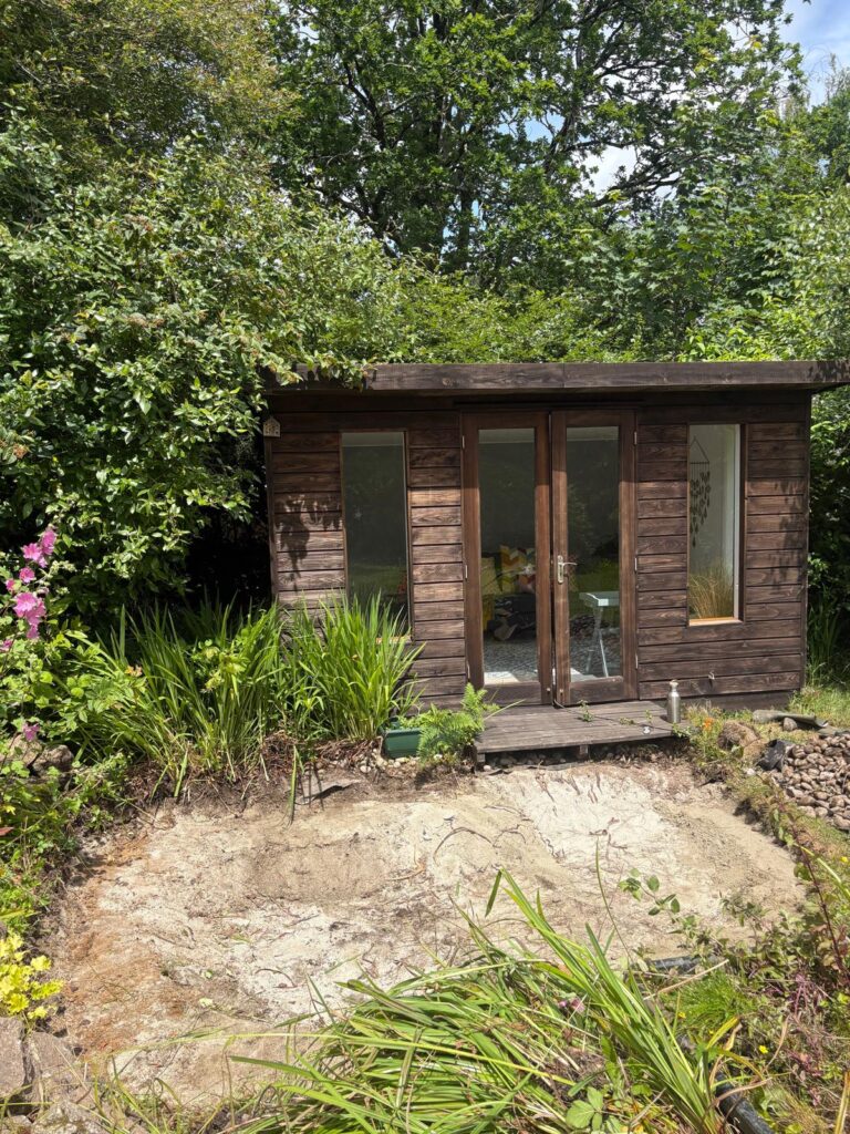 Wildlife Pond Restoration & Relining in Bovey Tracey, Devon 3